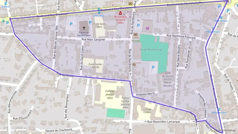 Appartement 43 m² deux pieces à vendre à Cholet