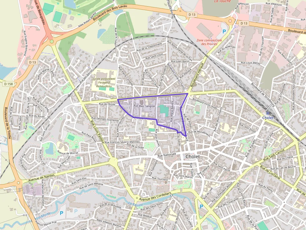 Appartement 43 m² deux pieces à vendre à Cholet