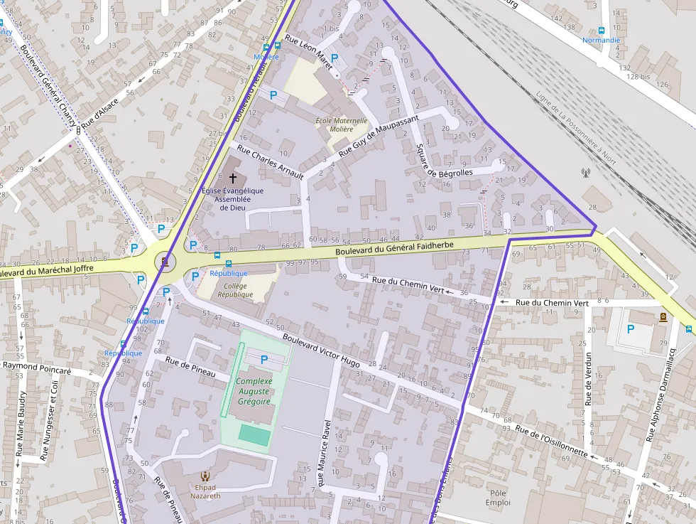 Appartement 55 m² deux pieces à vendre à Cholet