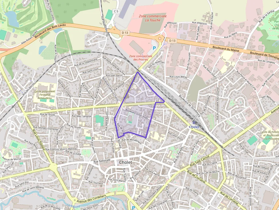 Appartement 55 m² deux pieces à vendre à Cholet