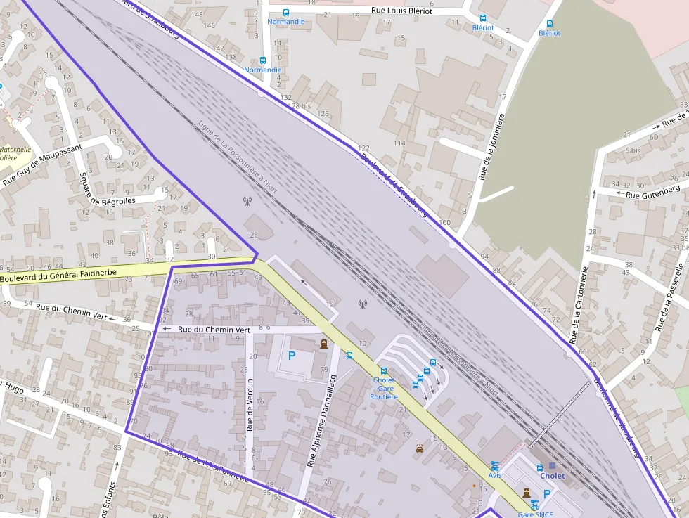Appartement 50 m² deux pieces à vendre à Cholet