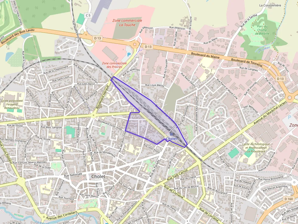 Appartement 50 m² deux pieces à vendre à Cholet