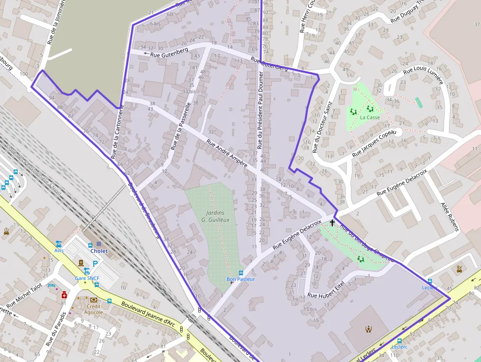 Appartement 108 m² quatre pièces à vendre à Cholet