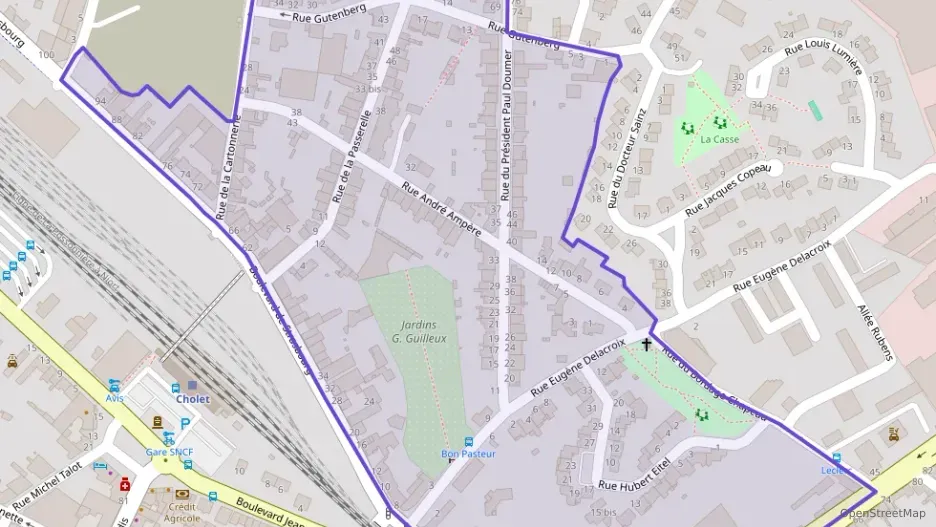 Appartement 45 m² deux pieces à vendre à Cholet