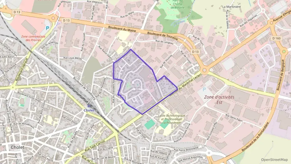 Appartement 76 m² quatre pièces à vendre à Cholet