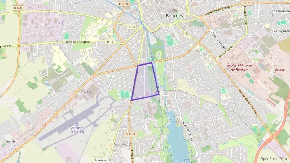 Appartement 60 m² trois pièces à vendre à Bourges