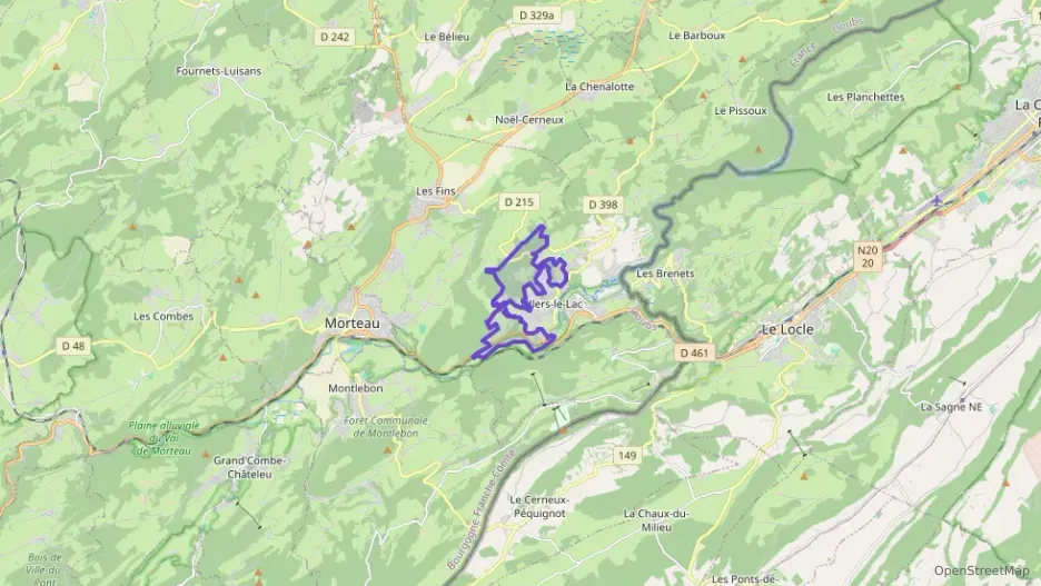 Appartement 100 m² quatre pièces à vendre à Villers-le-Lac