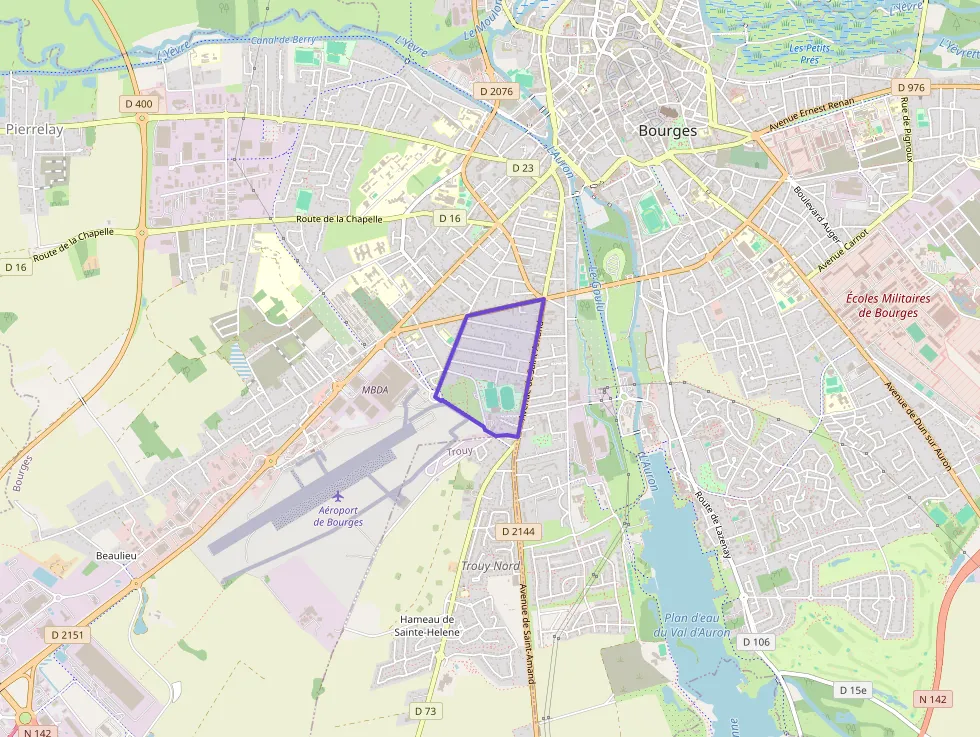 Appartement 52 m² trois pièces à vendre à Bourges