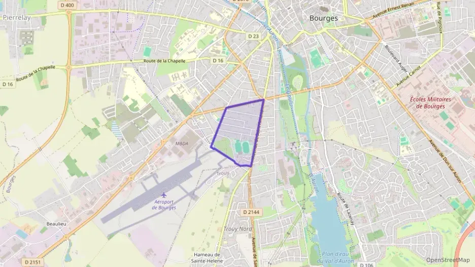 Appartement 43 m² deux pieces à vendre à Bourges
