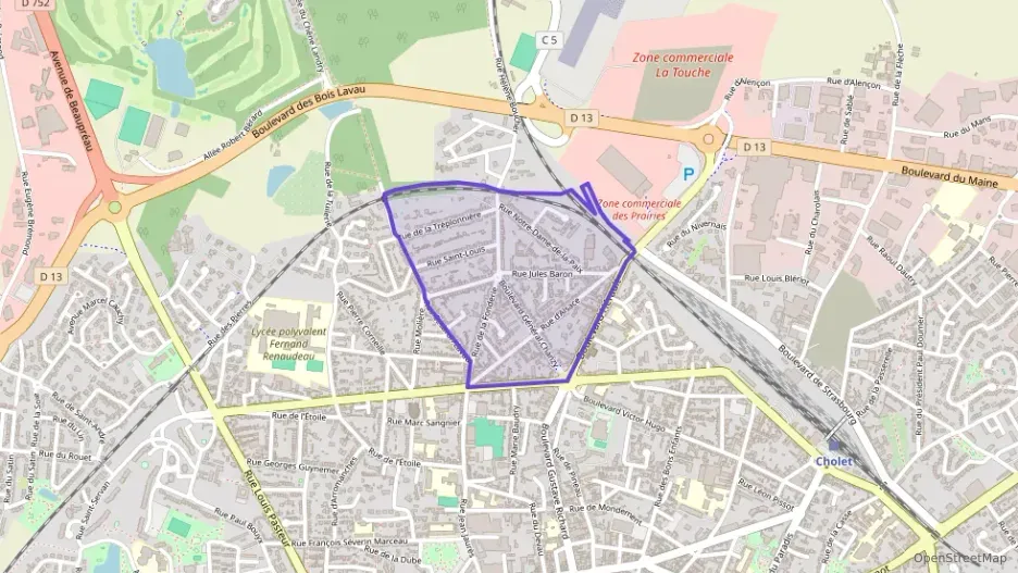 Appartement 75 m² quatre pièces à vendre à Cholet