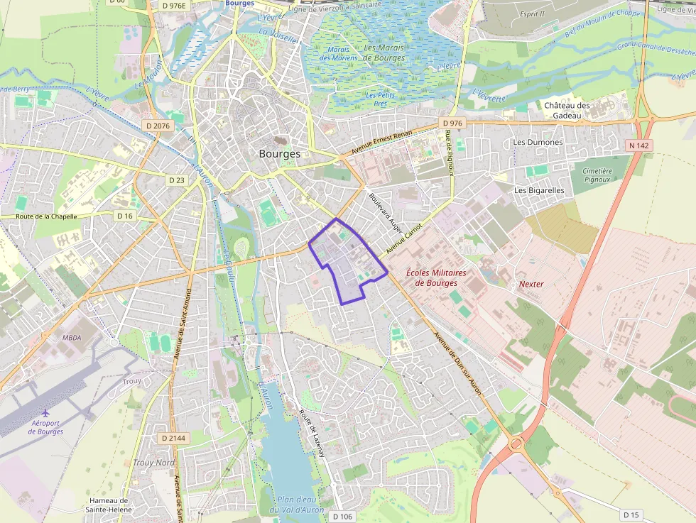 Appartement 82 m² quatre pièces à vendre à Bourges