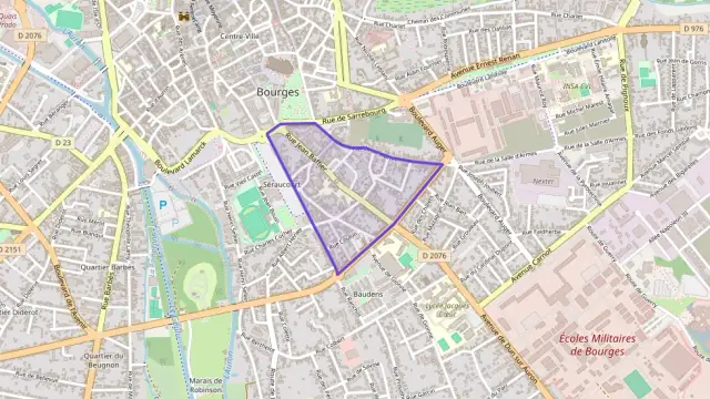 Appartement 65 m² deux pieces à vendre à Bourges