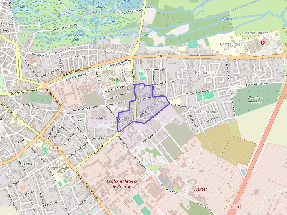 Appartement 56 m² deux pieces à vendre à Bourges