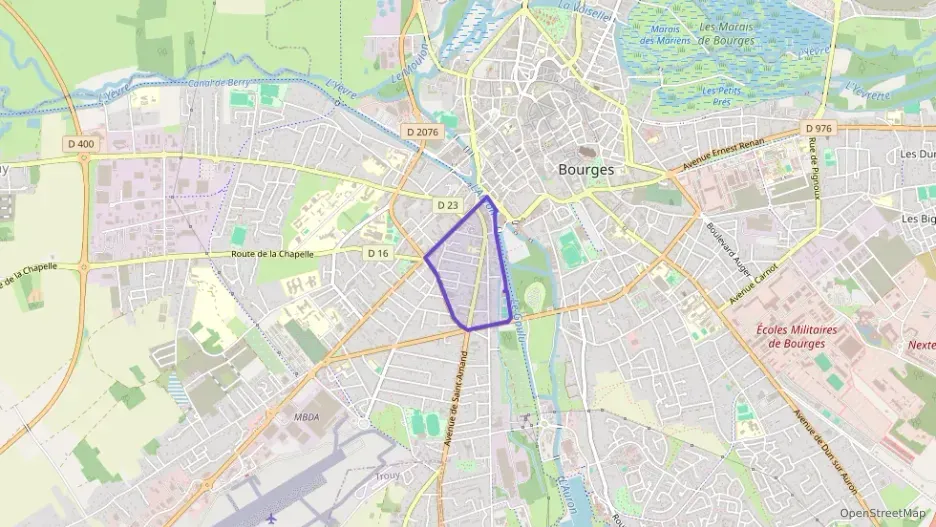 Appartement 62 m² trois pièces à vendre à Bourges