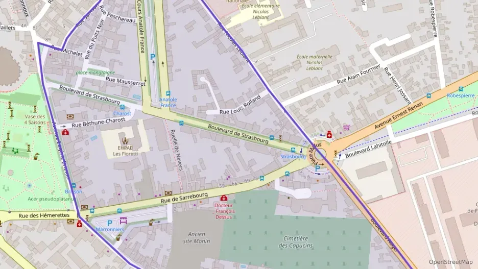 Appartement 55 m² deux pieces à vendre à Bourges Appartement 55 m² deux pieces à vendre à Bourges