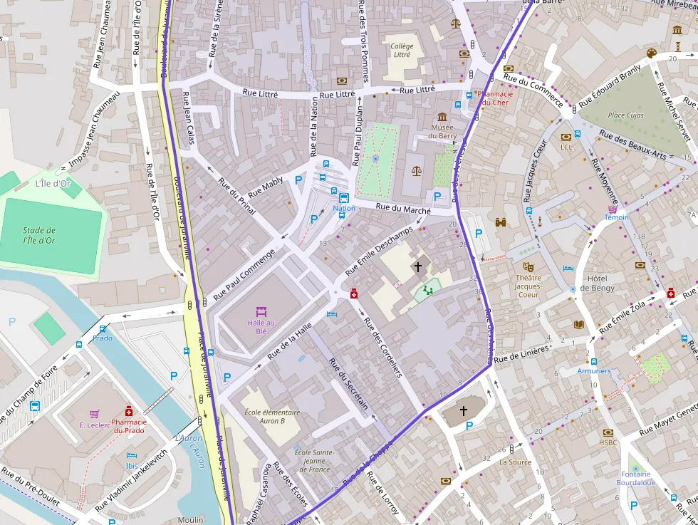 Appartement 140 m² quatre pièces à vendre à Bourges