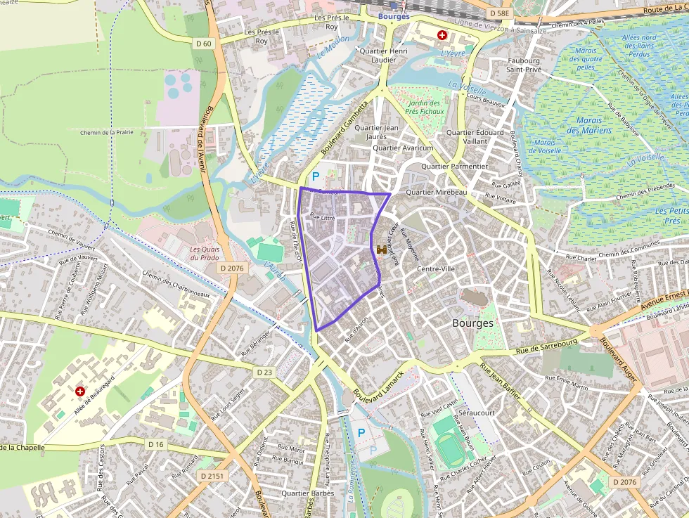 Appartement 140 m² quatre pièces à vendre à Bourges