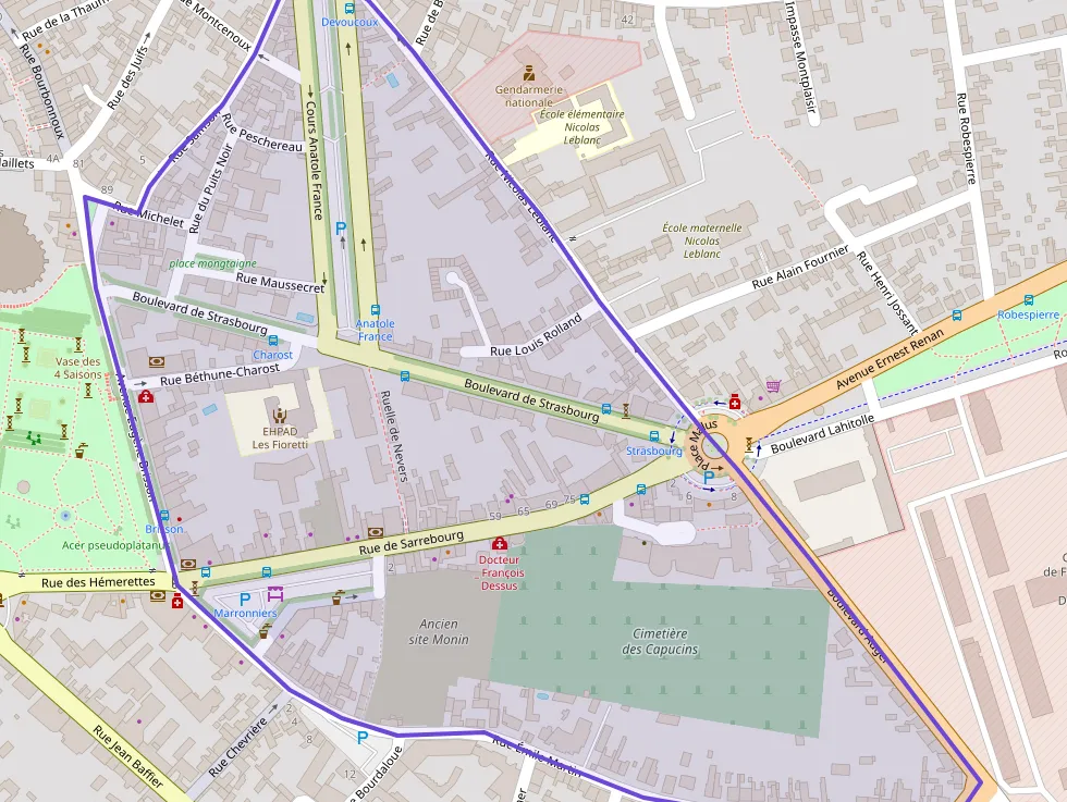 Appartement 87 m² quatre pièces à vendre à Bourges