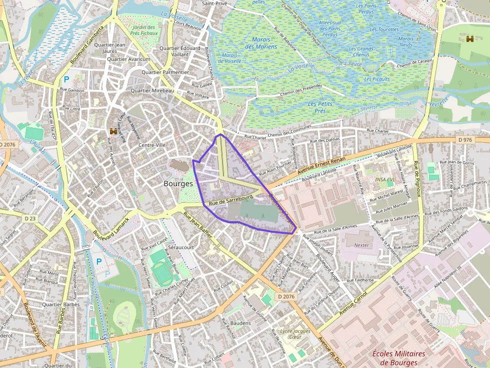 Appartement 87 m² quatre pièces à vendre à Bourges