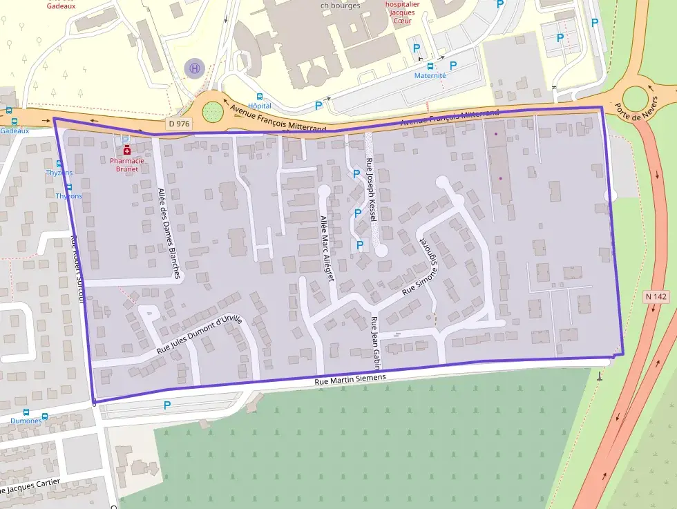 Appartement 60 m² trois pièces à vendre à Bourges