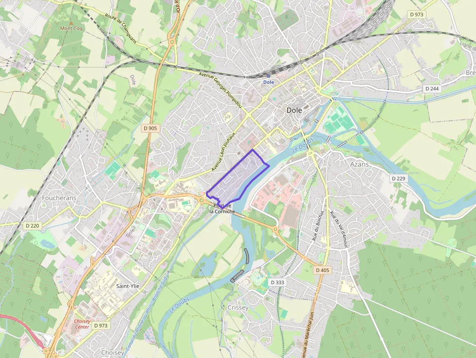 Appartement 59 m² quatre pièces à vendre à Dole