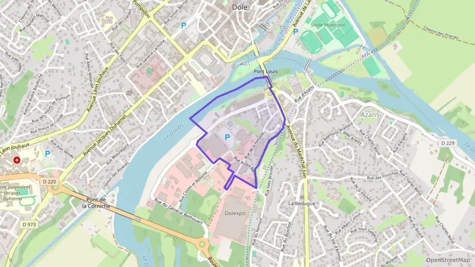 Appartement 60 m² trois pièces à vendre à Dole