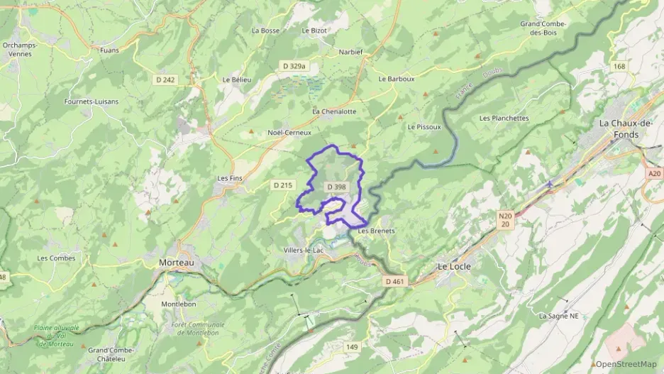 Appartement 70 m² trois pièces à vendre à Villers-le-Lac