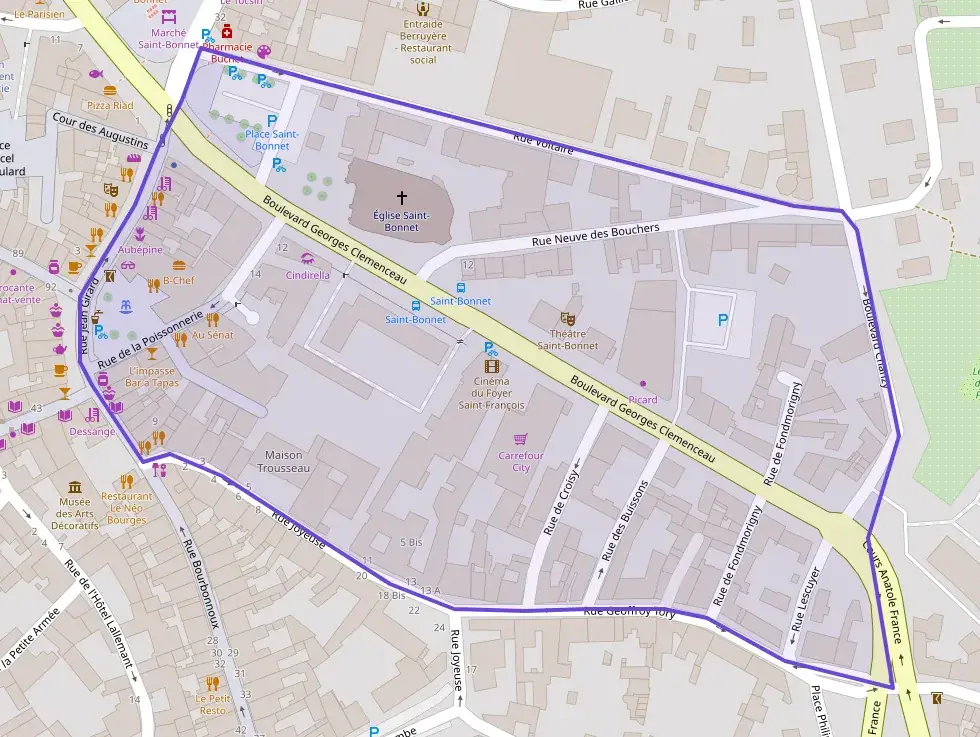 Appartement 42 m² deux pieces à vendre à Bourges