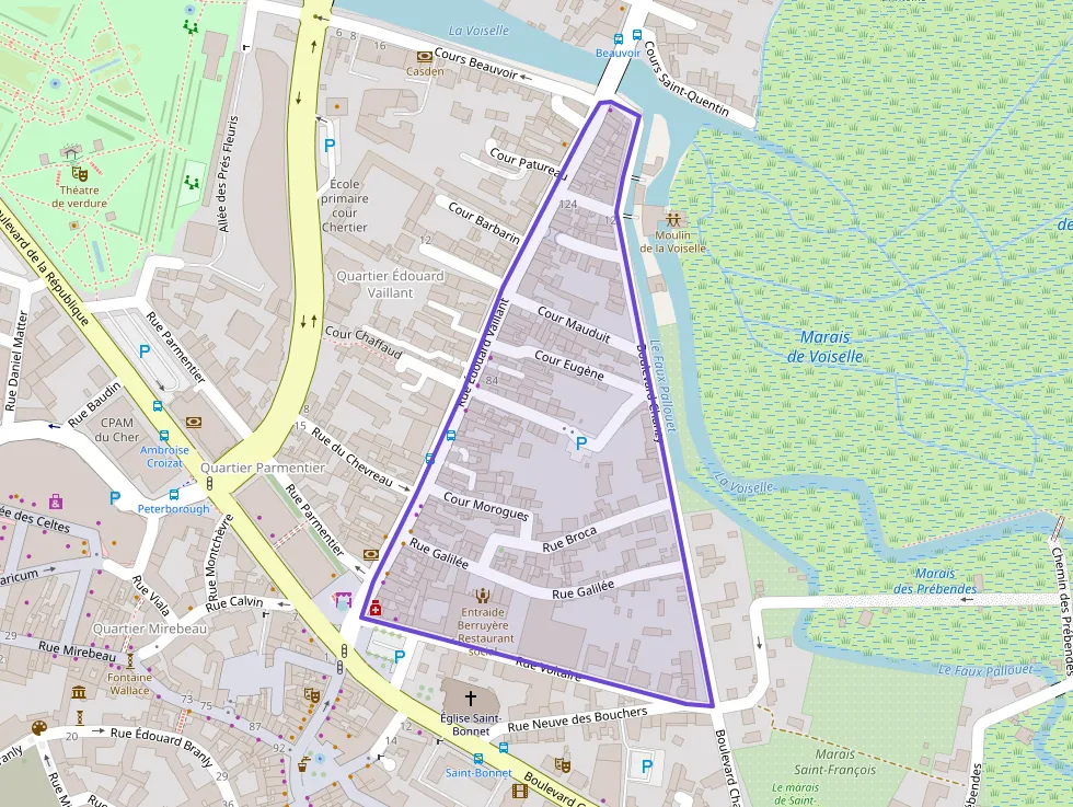 Appartement 78 m² trois pièces à vendre à Bourges