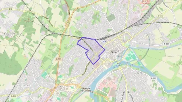 Appartement 68 m² trois pièces à vendre à Dole