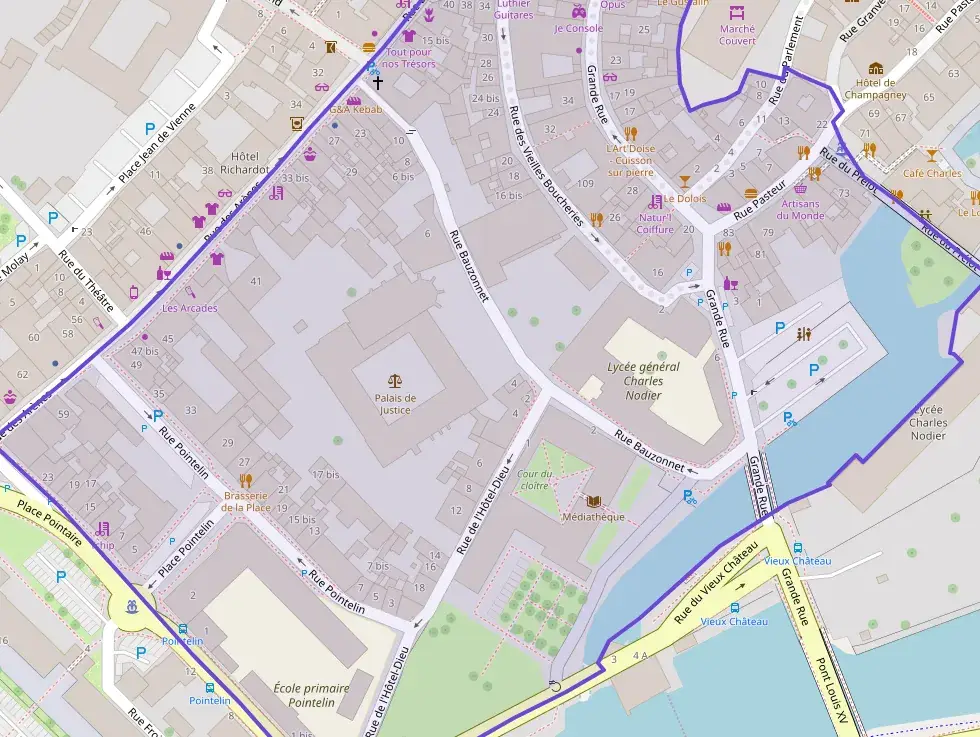 Appartement 91 m² quatre pièces à vendre à Dole