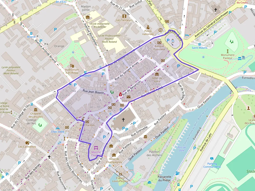 Appartement 80 m² trois pièces à vendre à Dole