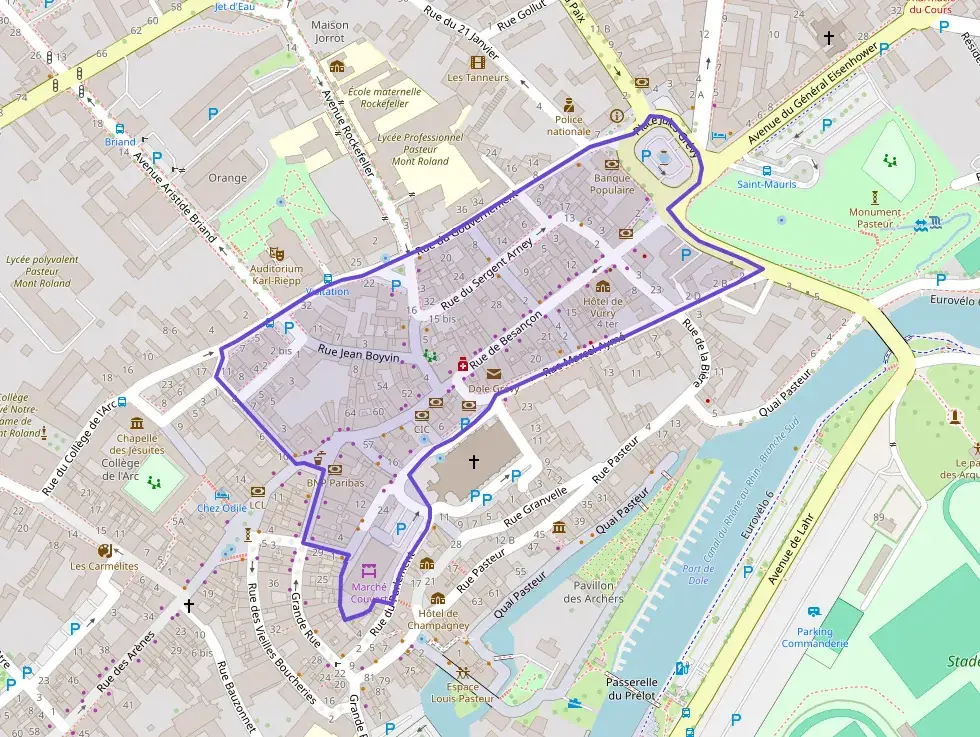 Appartement 150 m² quatre pièces à vendre à Dole