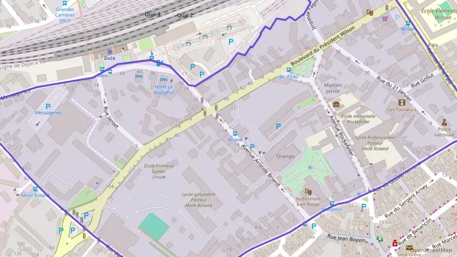 Appartement 68 m² deux pieces à vendre à Dole