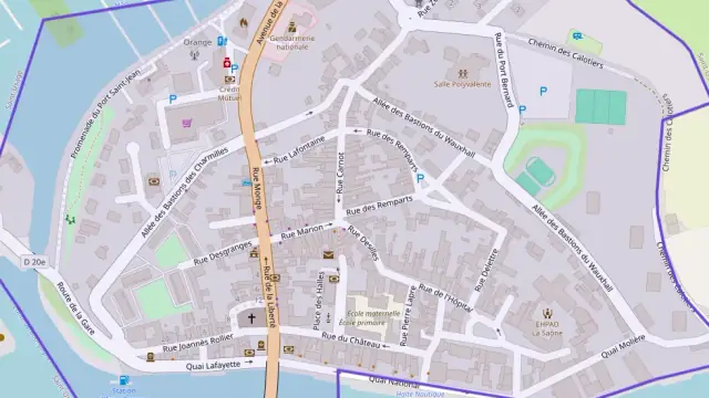 Appartement 94 m² quatre pièces à vendre à Saint-Jean-de-Losne