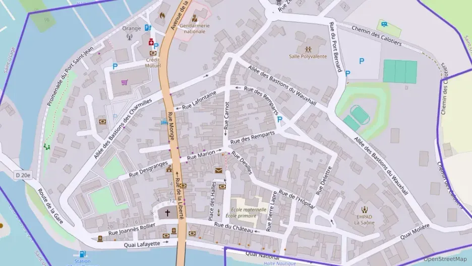 Appartement 50 m² trois pièces à vendre à Saint-Jean-de-Losne Appartement 50 m² trois pièces à vendre à Saint-Jean-de-Losne