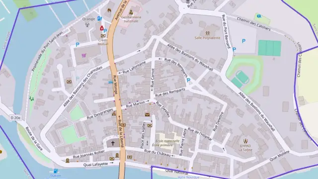 Appartement 110 m² quatre pièces à vendre à Saint-Jean-de-Losne