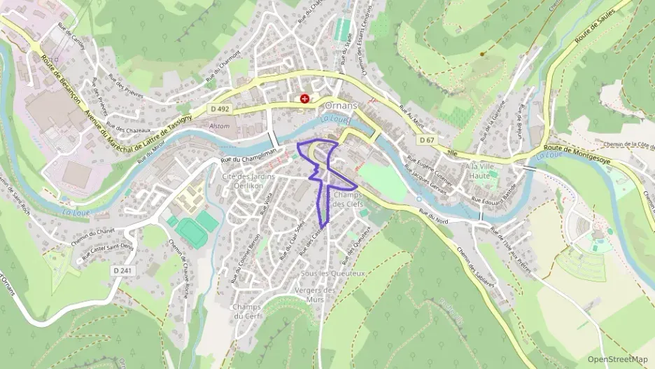 Appartement 29 m² une piece à vendre à Ornans Appartement 29 m² une piece à vendre à Ornans