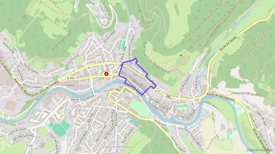 Appartement 35 m² deux pieces à vendre à Ornans