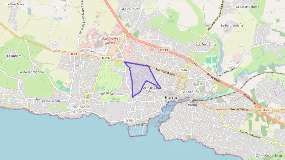 Appartement 45 m² deux pieces à vendre à Pornic