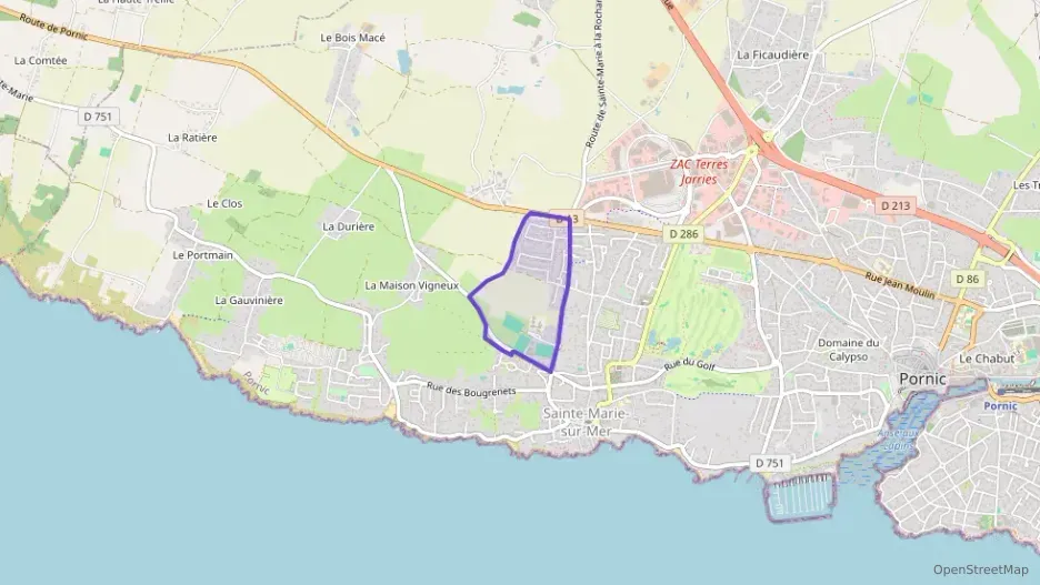 Appartement 43 m² une piece à vendre à Pornic