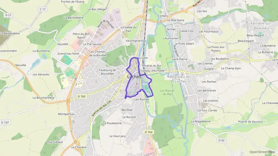 Appartement 71 m² deux pieces à vendre à Loches