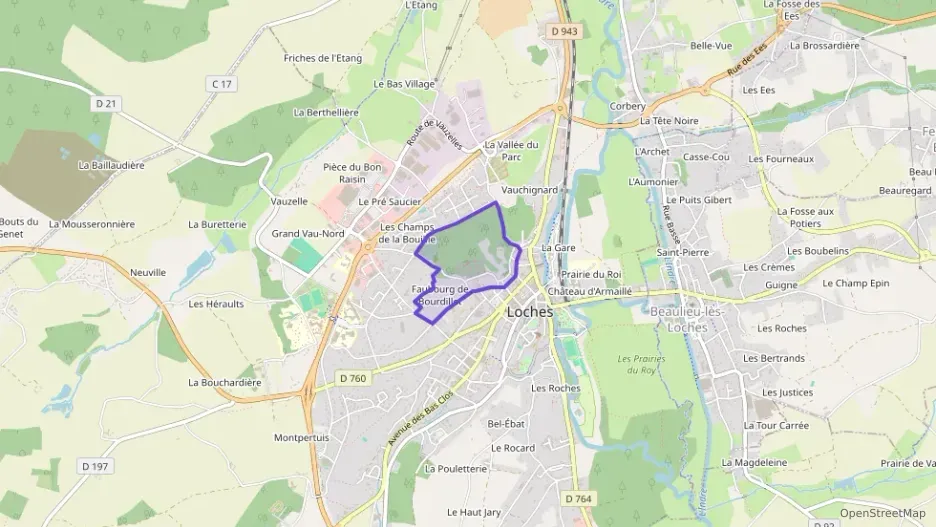 Appartement 90 m² cinq pièces à vendre à Loches Appartement 90 m² cinq pièces à vendre à Loches