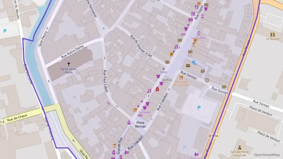 Appartement 48 m² trois pièces à vendre à Nuits-Saint-Georges Appartement 48 m² trois pièces à vendre à Nuits-Saint-Georges