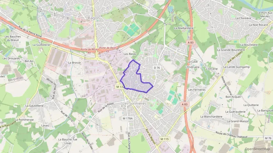 Appartement 49 m² deux pieces à vendre à Les Sorinières