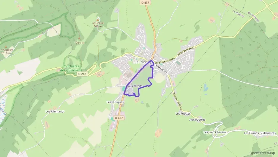 Appartement 66 m² trois pièces à vendre à Le Russey