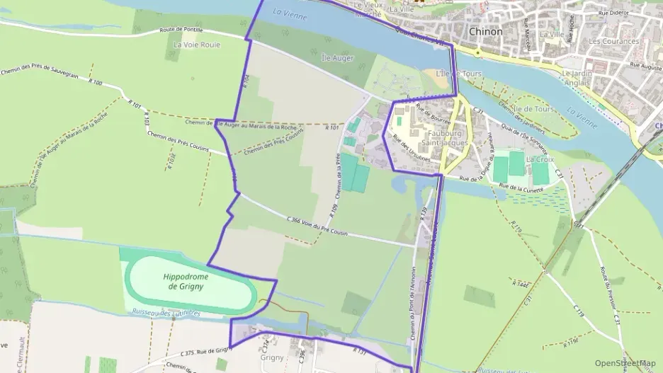 Appartement 40 m² deux pieces à vendre à Chinon Appartement 40 m² deux pieces à vendre à Chinon