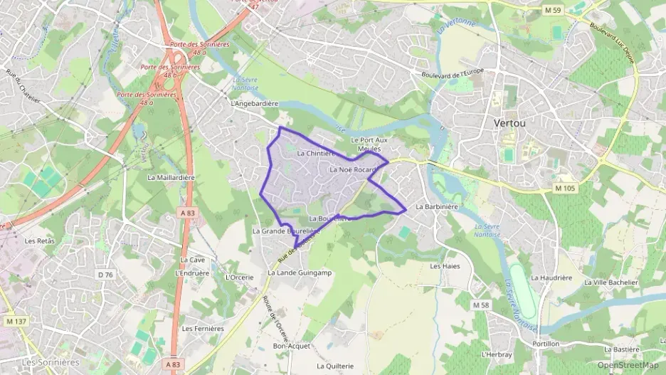 Appartement 72 m² trois pièces à vendre à Vertou Appartement 72 m² trois pièces à vendre à Vertou