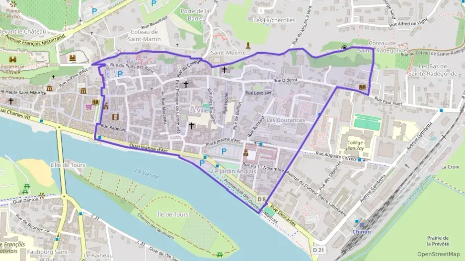 Appartement 43 m² une piece à vendre à Chinon Appartement 43 m² une piece à vendre à Chinon