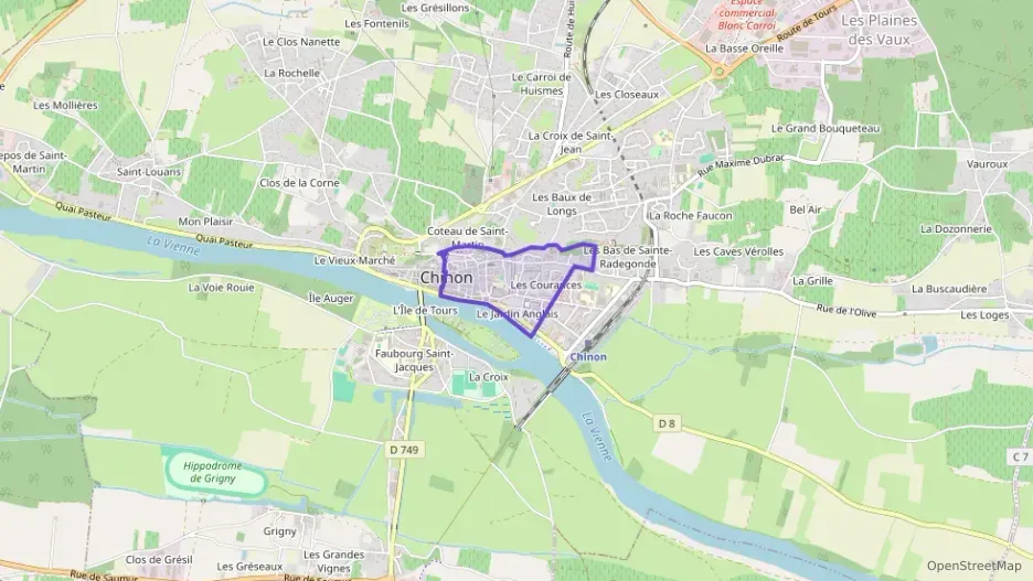 Appartement 58 m² trois pièces à vendre à Chinon